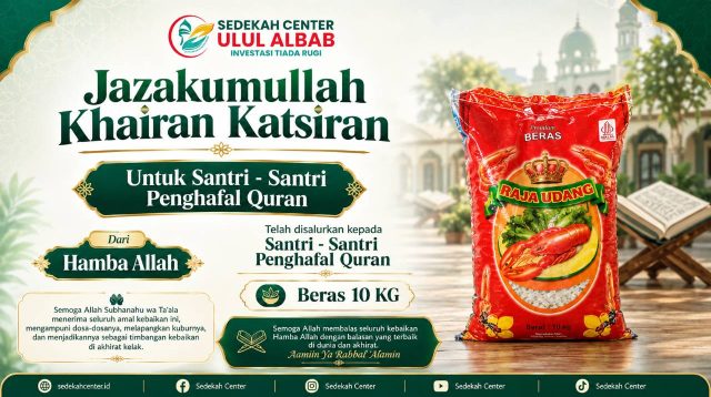 sedekah beras 10kg