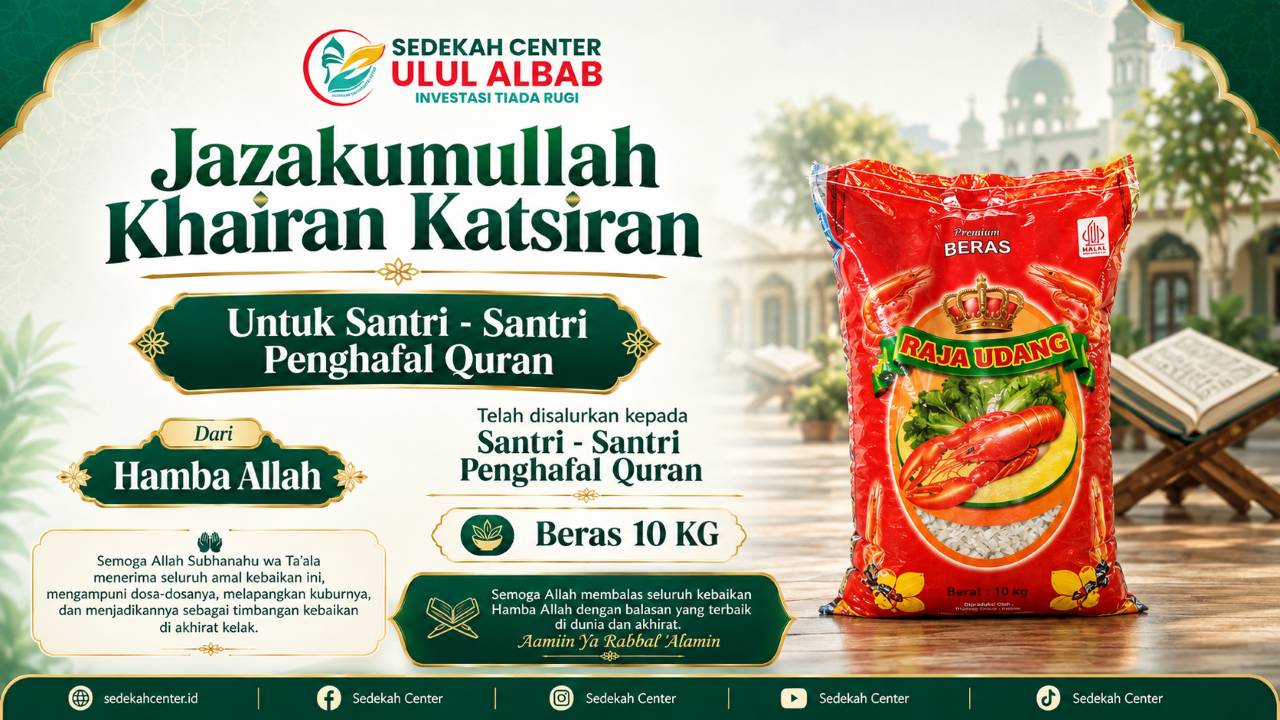 sedekah beras 10kg