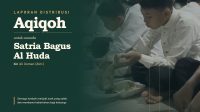 Laporan Distribusi Aqiqah Satria Bagus AlHuda kepada Santri Penghafal Al-Qur’an